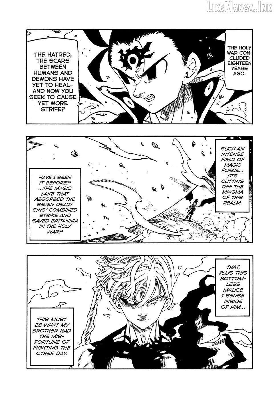 Mokushiroku no Yonkishi Chapter 256 page 3 - 