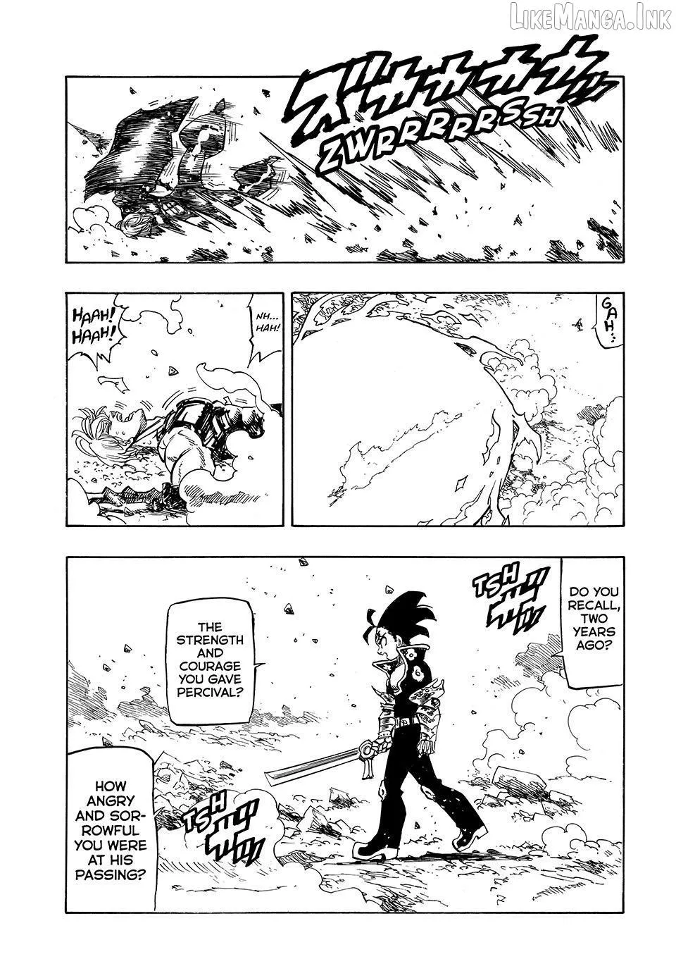 Mokushiroku no Yonkishi Chapter 257 page 13 - 
