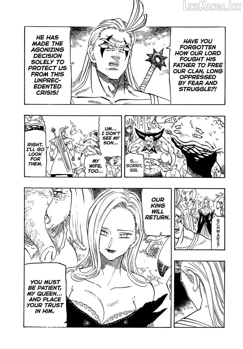Mokushiroku no Yonkishi Chapter 257 page 3 - 