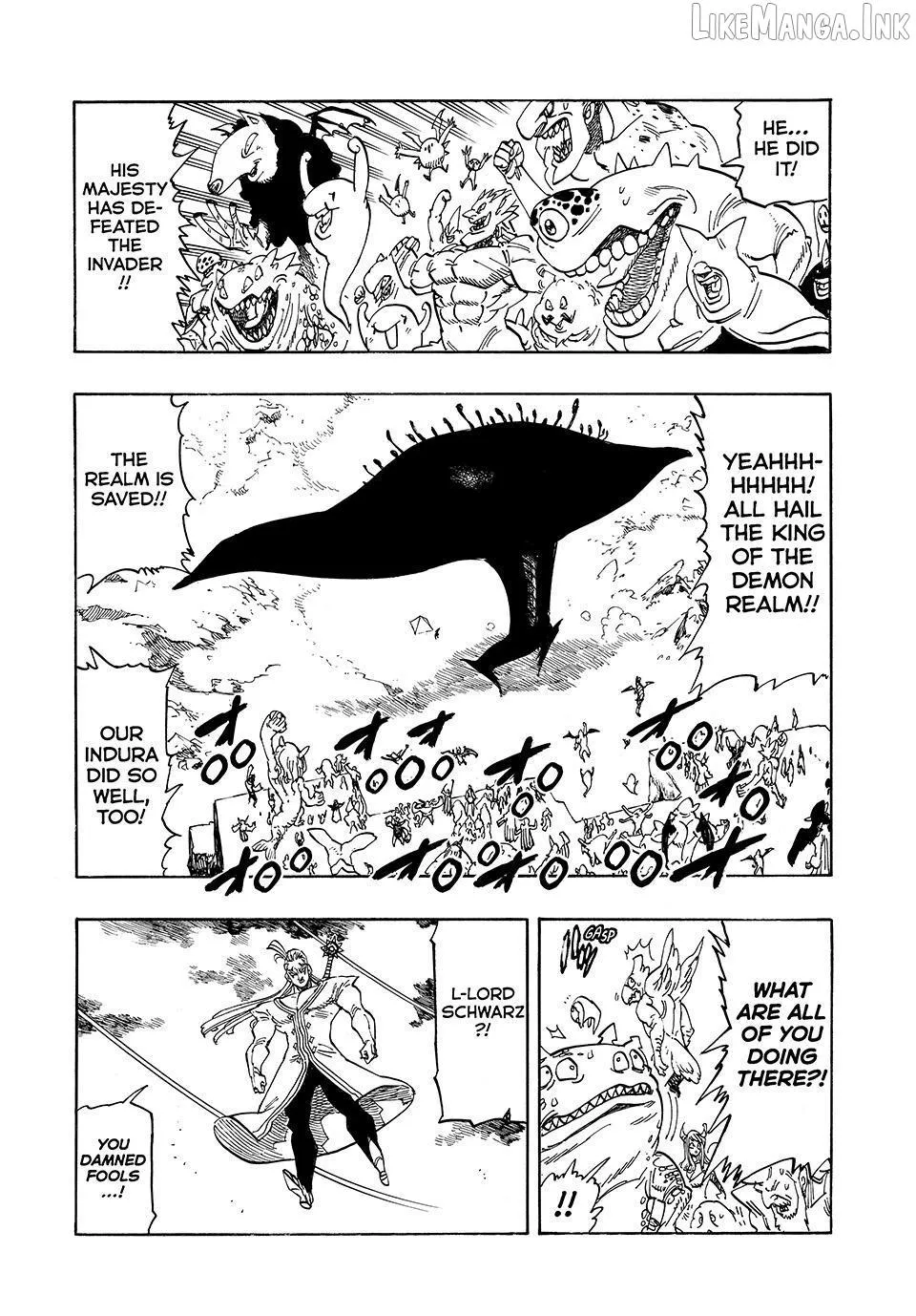 Mokushiroku no Yonkishi Chapter 258 page 2 - 