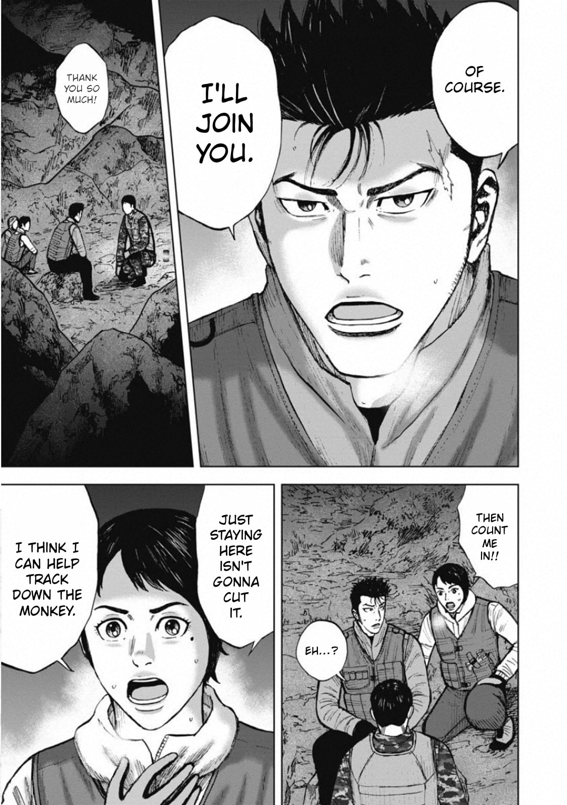 Monkey Peak the Rock Chapter 9 page 4 - 