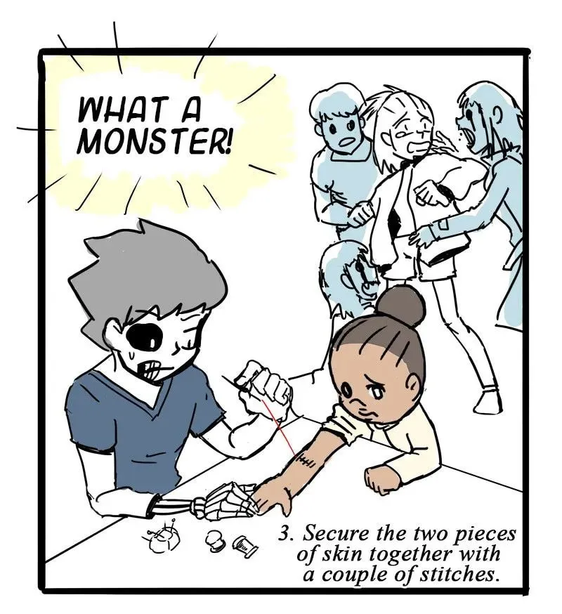 Monkey's Foot Chapter 4 page 19 - 