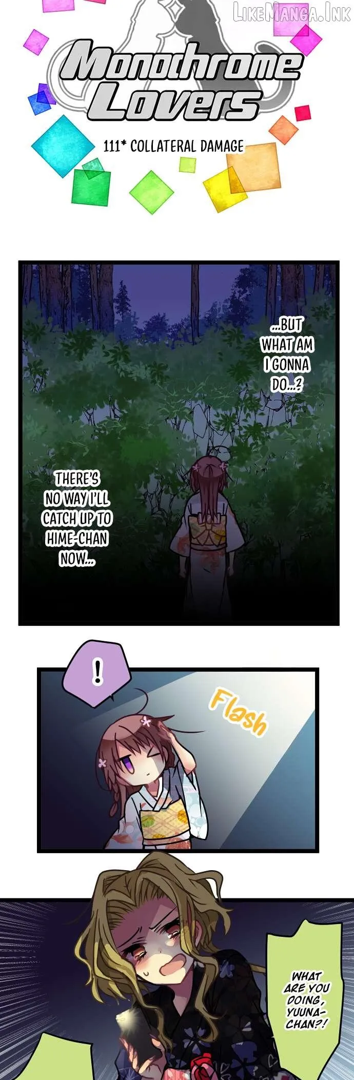 Monochrome Lovers Chapter 111 page 3 - 
