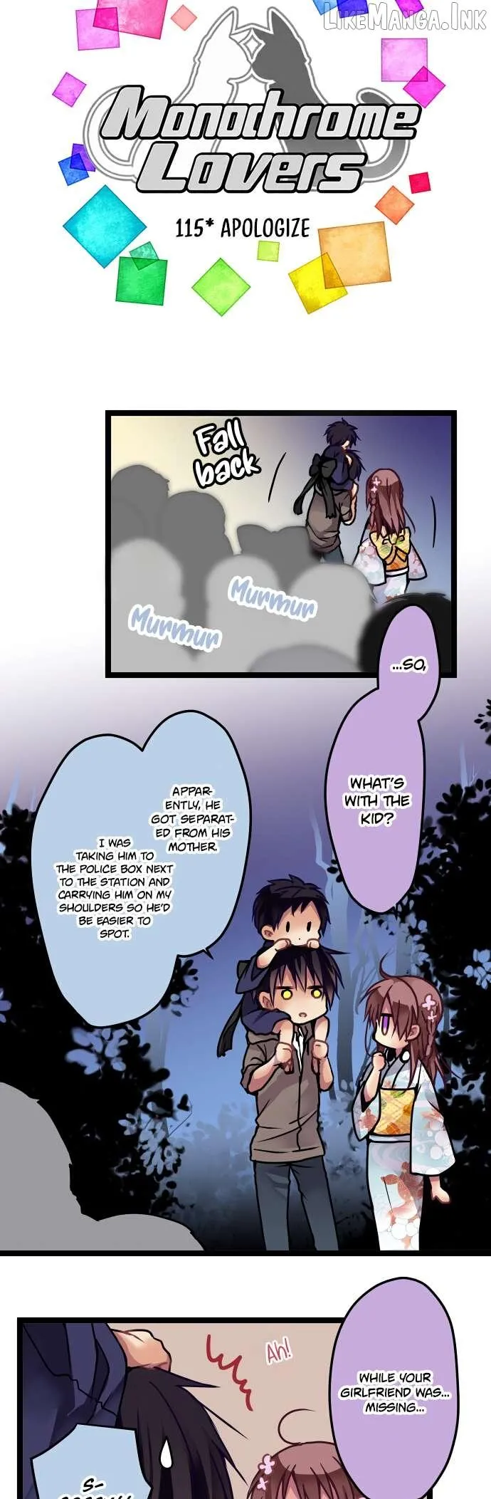 Monochrome Lovers Chapter 115 page 3 - 