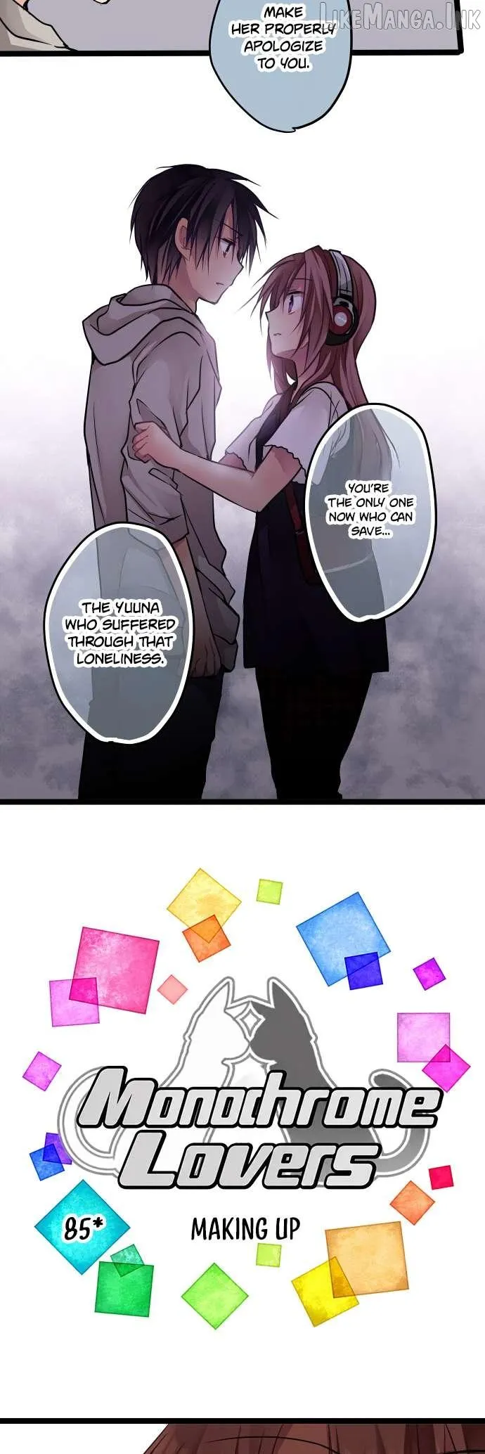 Monochrome Lovers Chapter 85 page 2 - 