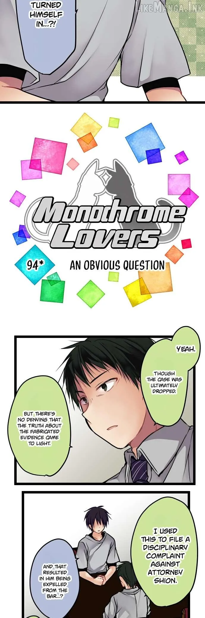 Monochrome Lovers Chapter 94 page 2 - 