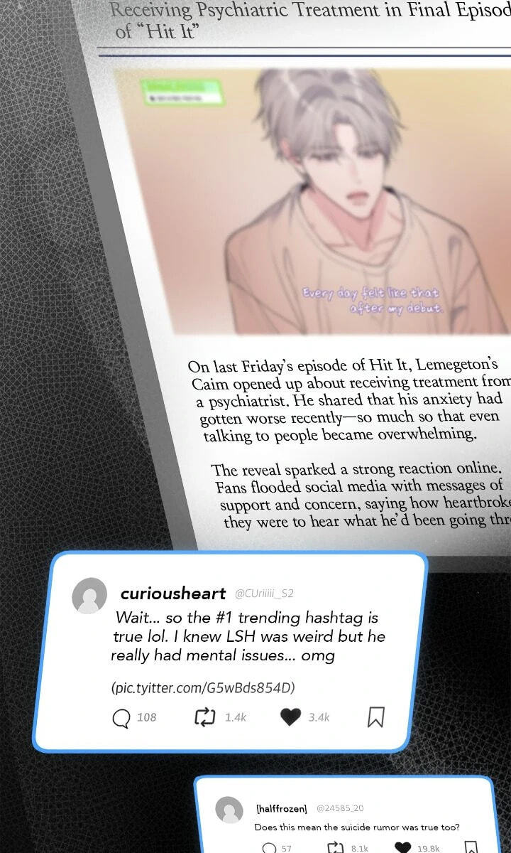 Monochrome Rumor Chapter 111 page 62 - 