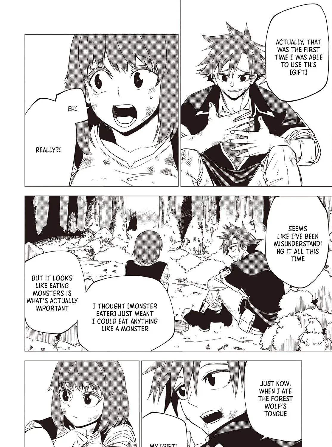 Monster Eater: The Lowest-Ranked Adventurer Becomes the Strongest with Monster Powers Chapter 1 page 46 - 