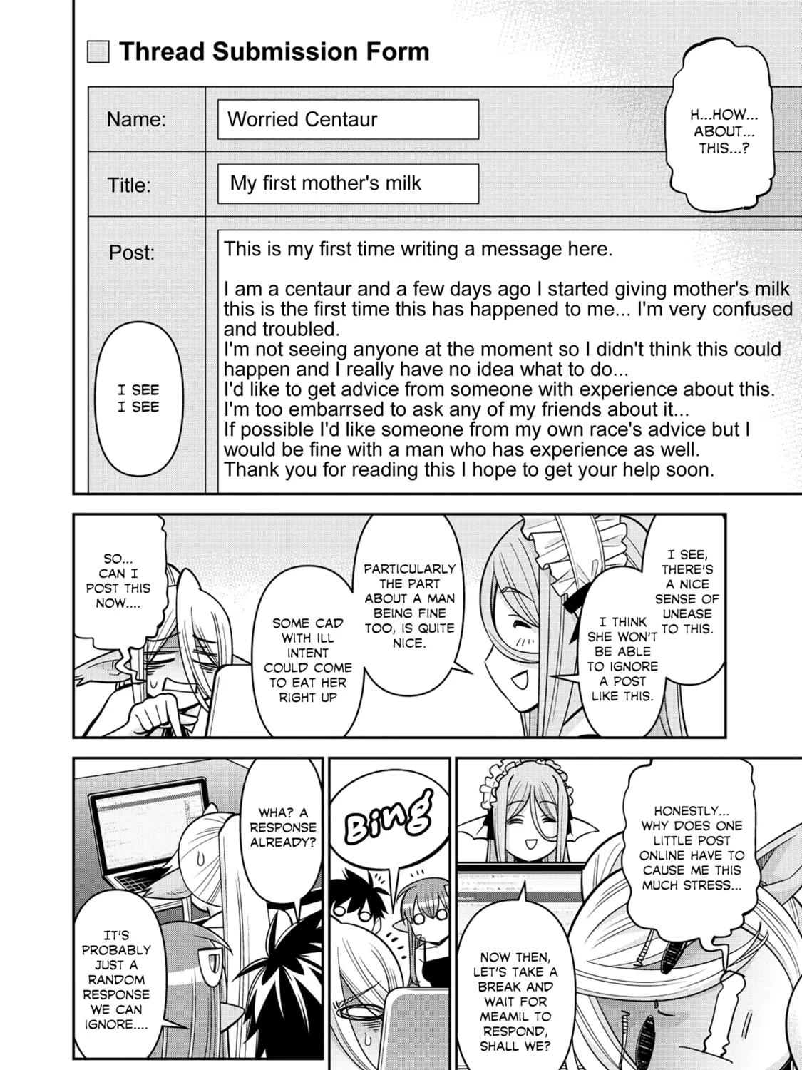 Monster Musume Chapter 92 page 15 - 