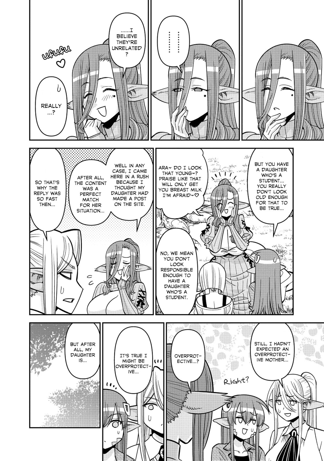 Monster Musume Chapter 93 page 4 - 