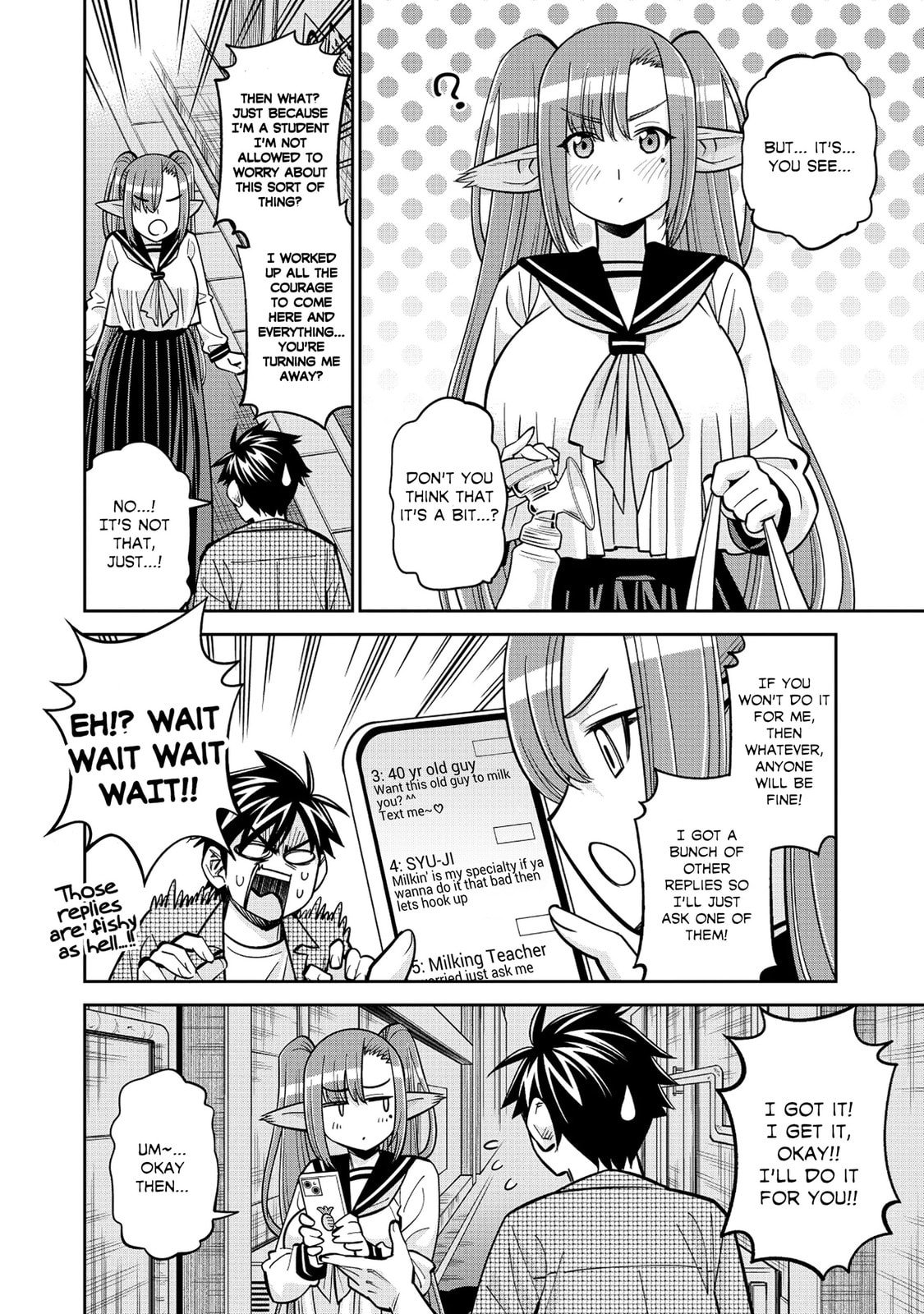 Monster Musume Chapter 93 page 8 - 