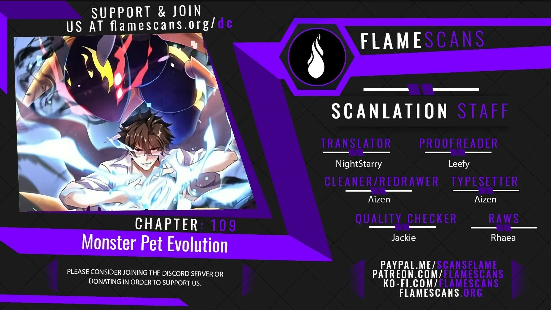 Monster Pet Evolution (Colored) Chapter 109 page 1 - 