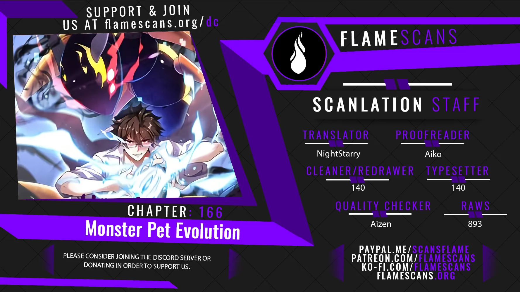 Monster Pet Evolution (Colored) Chapter 166 page 1 - 