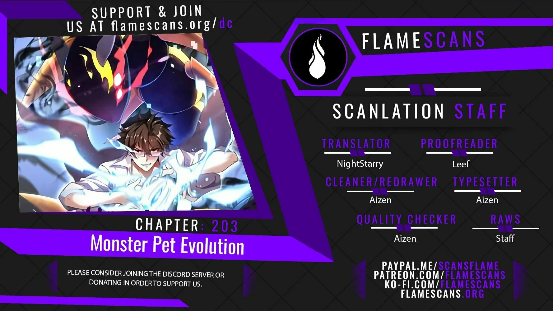 Monster Pet Evolution (Colored) Chapter 203 page 1 - 