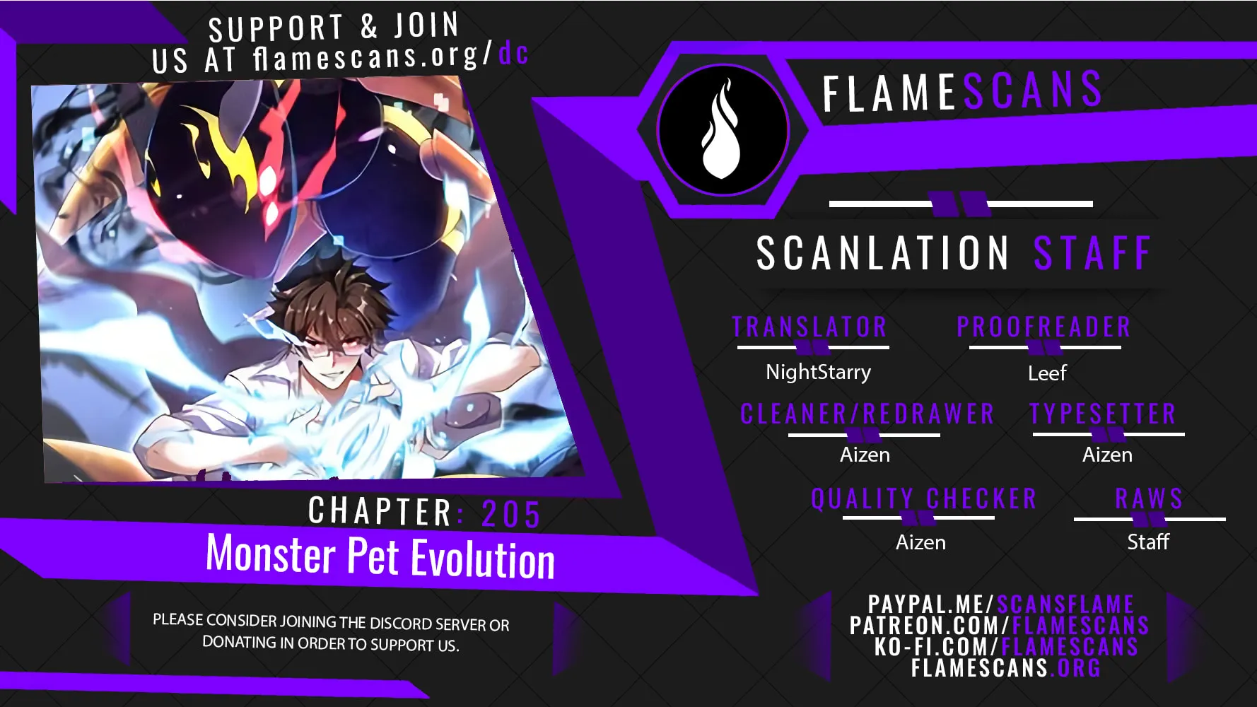 Monster Pet Evolution (Colored) Chapter 205 page 1 - 