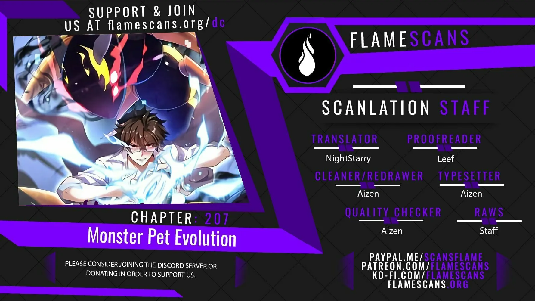 Monster Pet Evolution (Colored) Chapter 207 page 1 - 