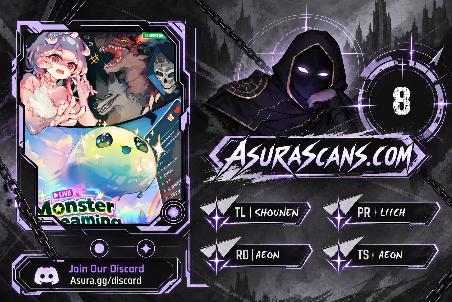 Monster’s Streamer Star Chapter 8 page 1 - 