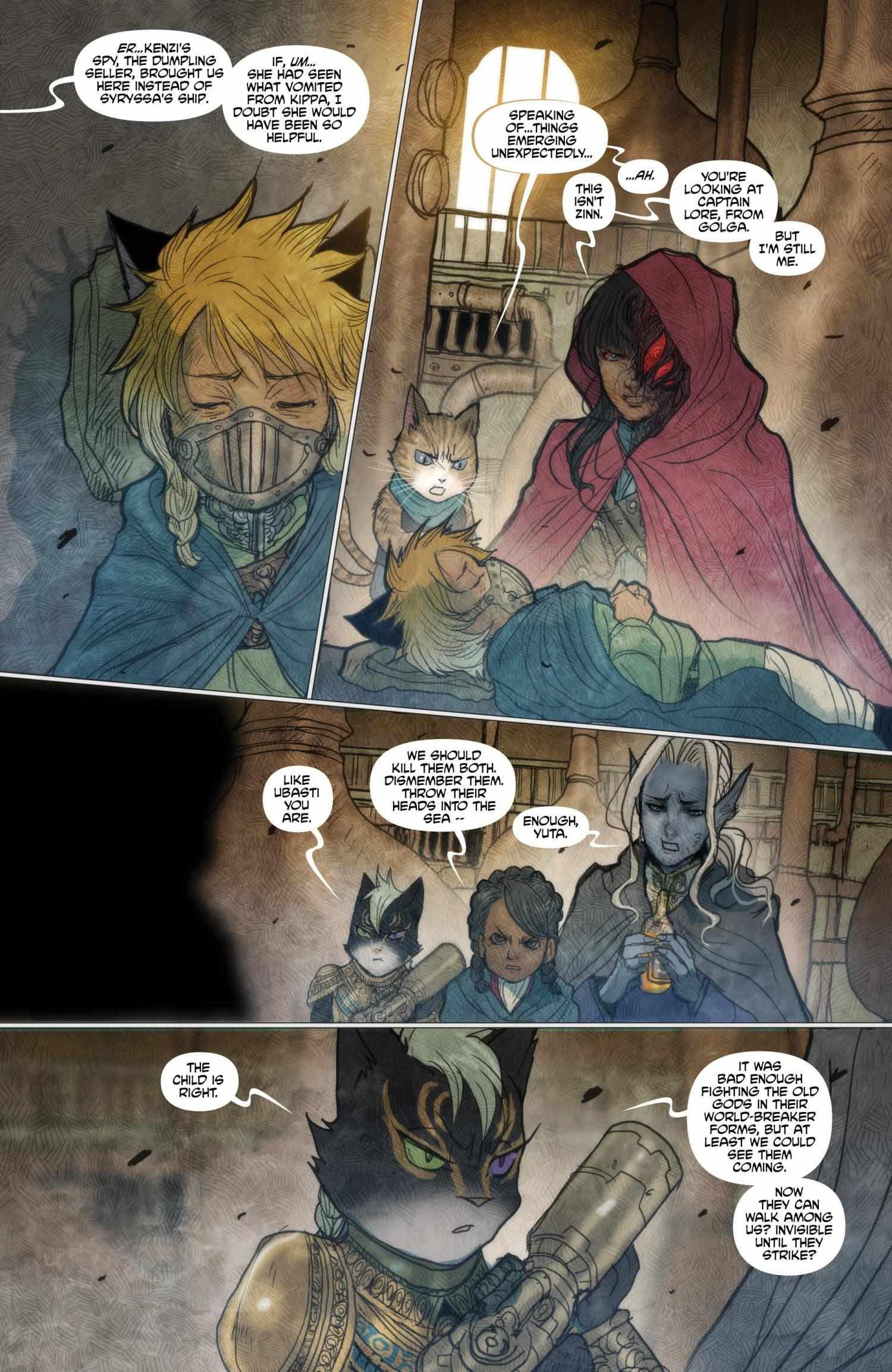 Monstress Chapter 56 page 18 - 
