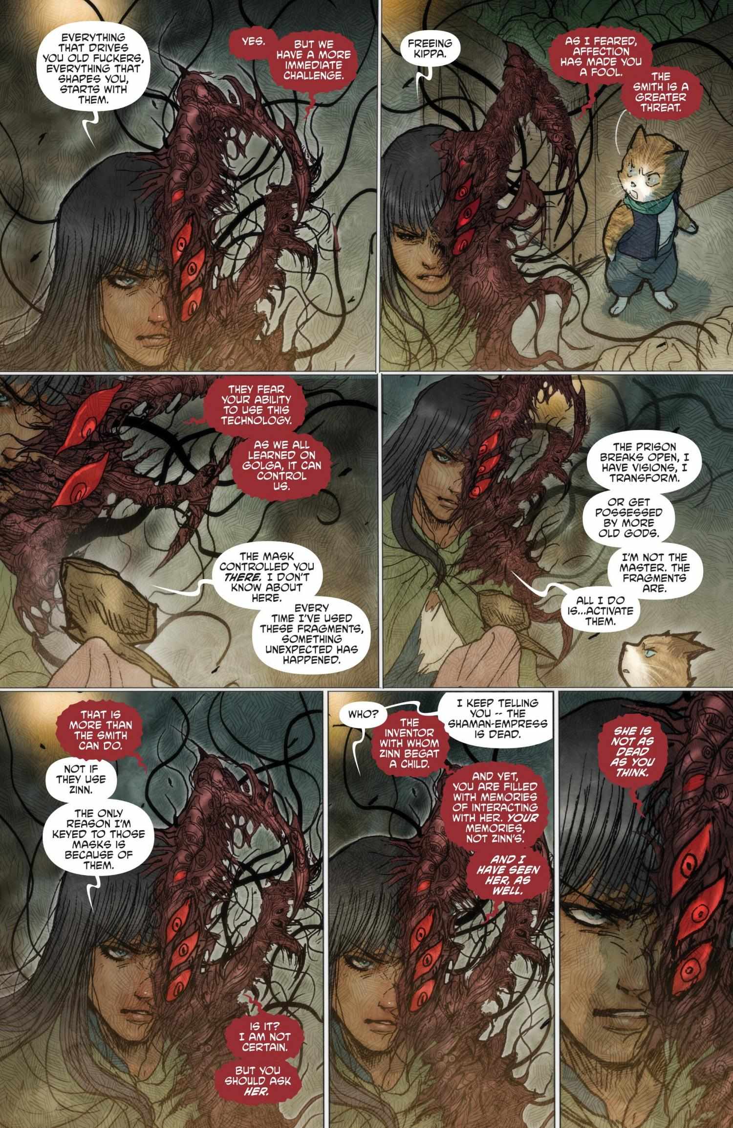 Monstress Chapter 59 page 17 - 