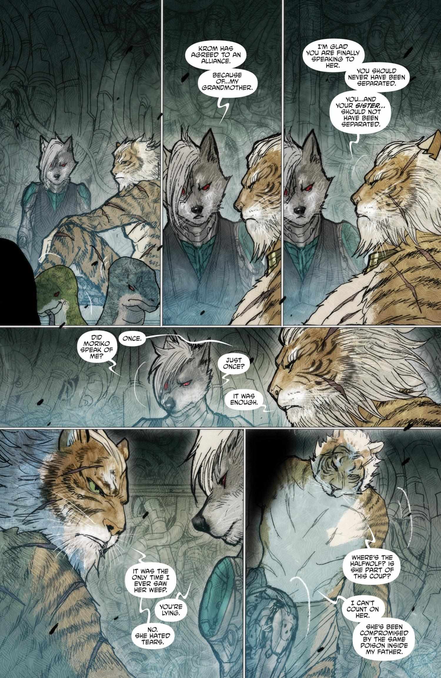 Monstress Chapter 59 page 22 - 