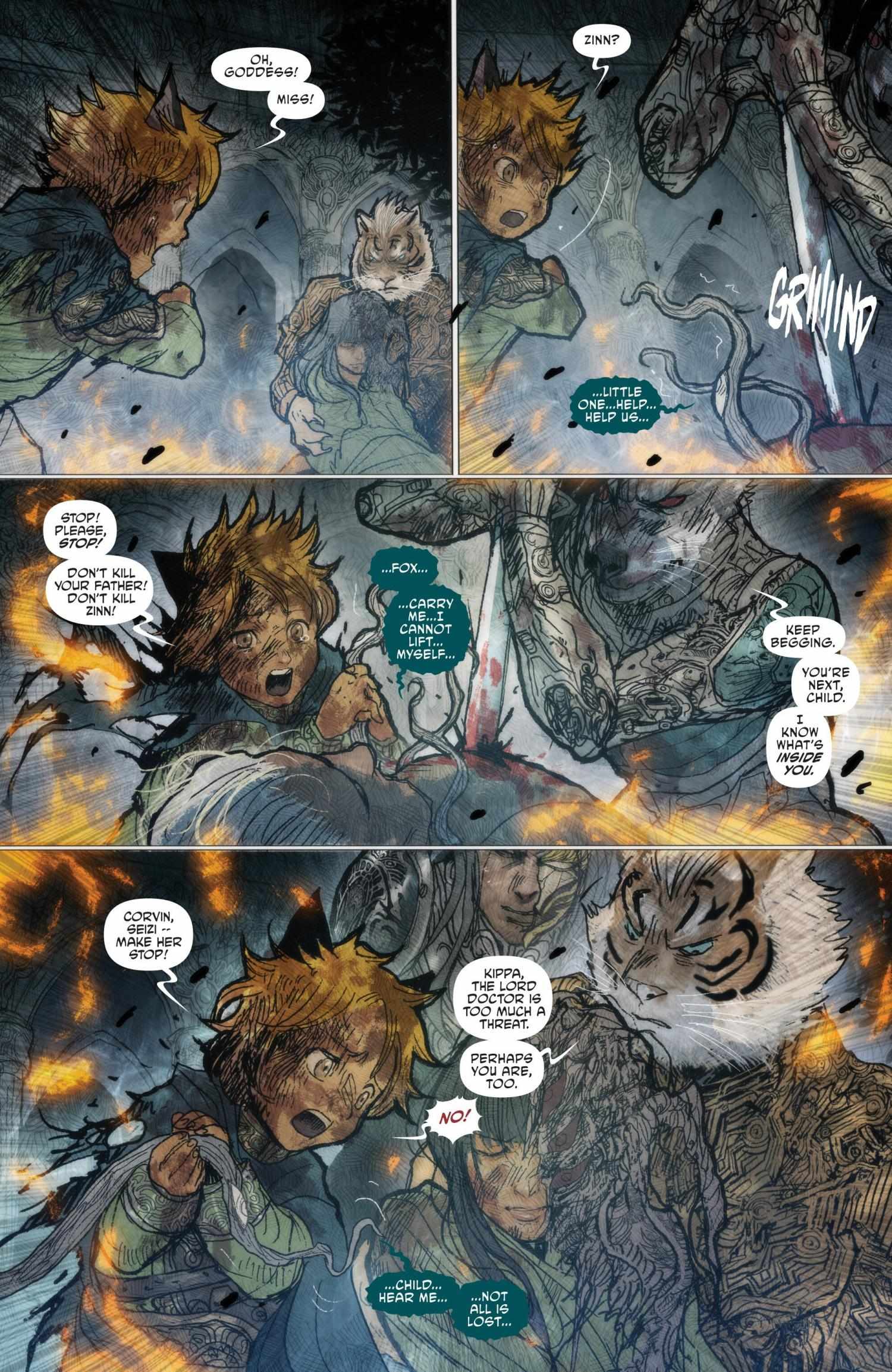 Monstress Chapter 60 page 27 - 