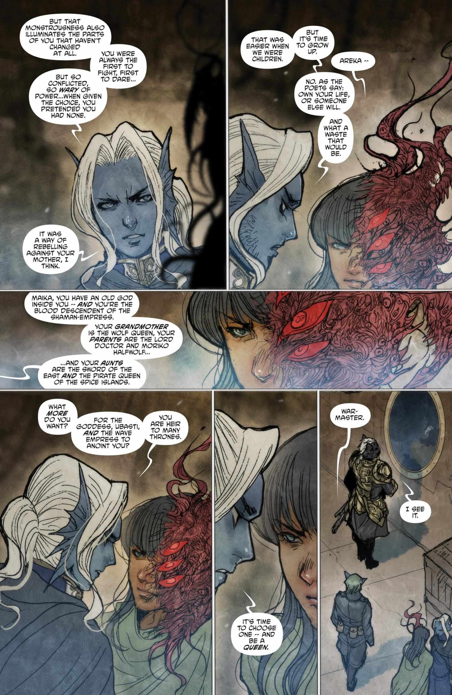 Monstress Chapter 60 page 8 - 