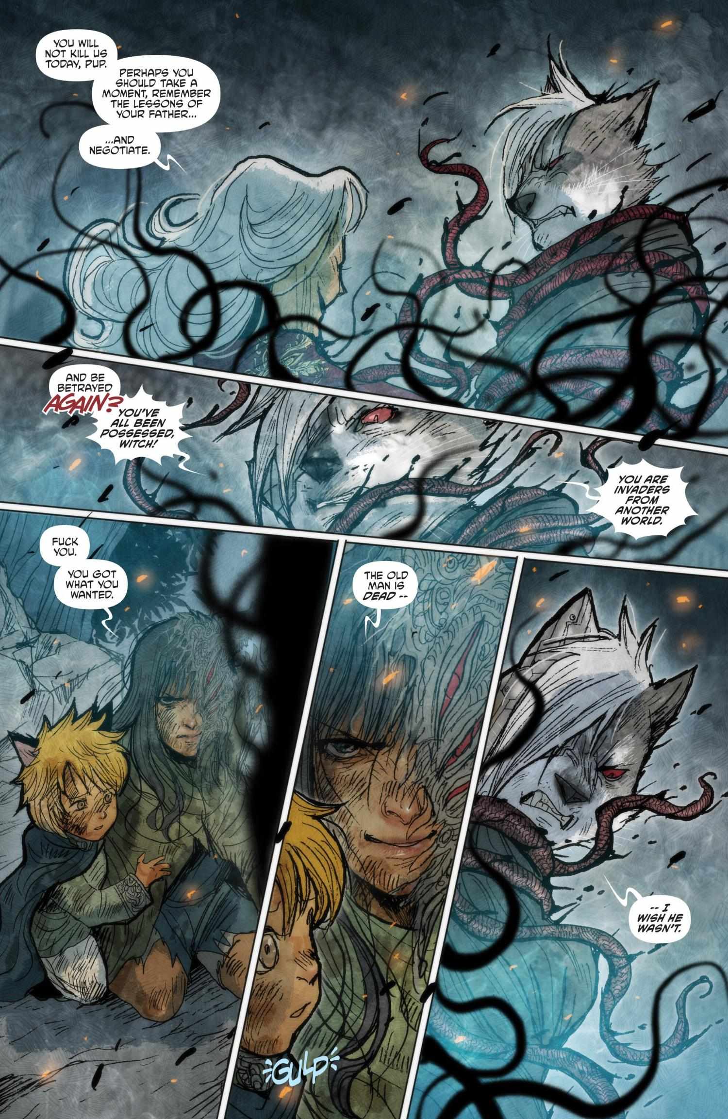 Monstress Chapter 61 page 15 - 