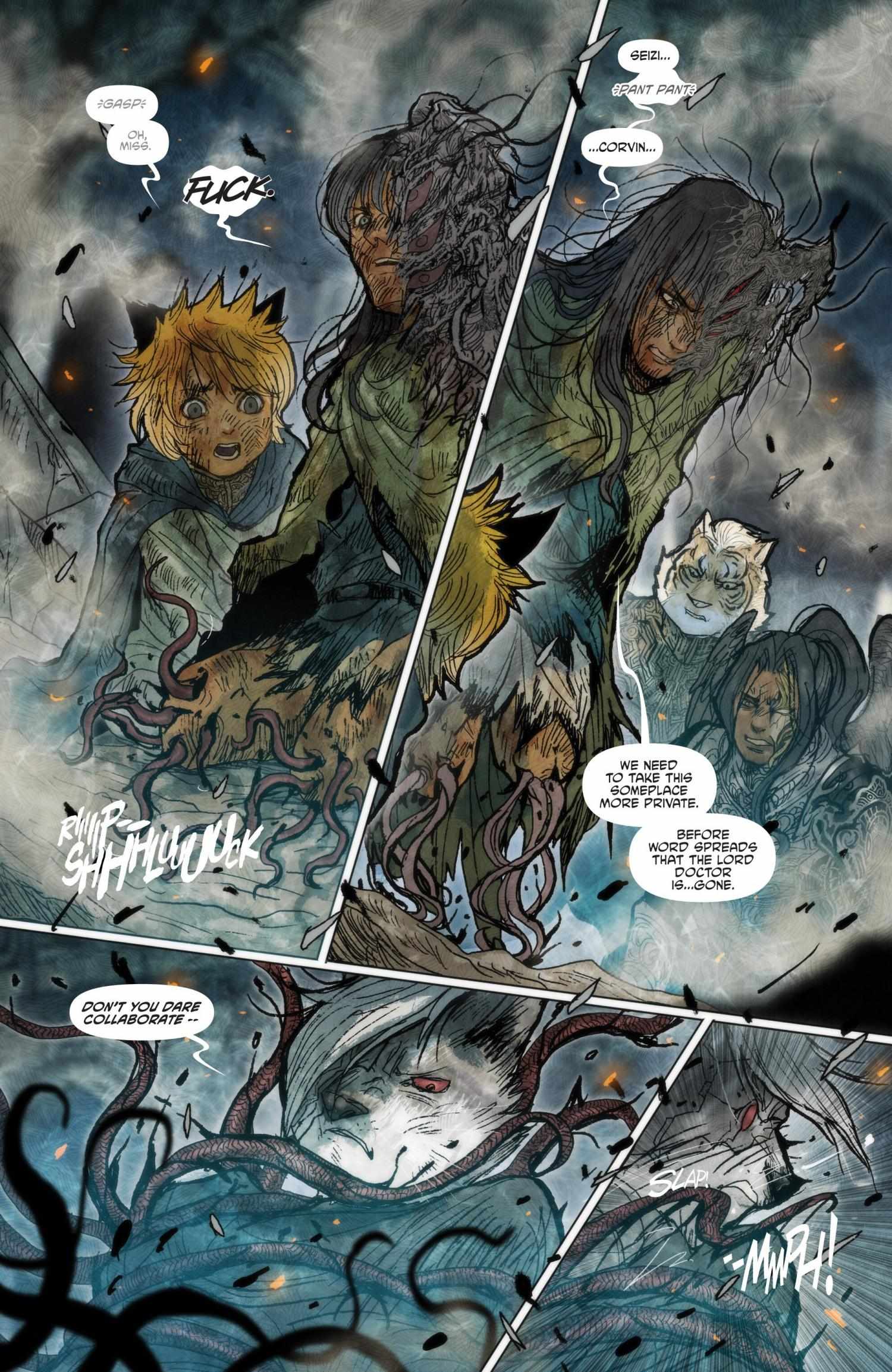 Monstress Chapter 61 page 17 - 
