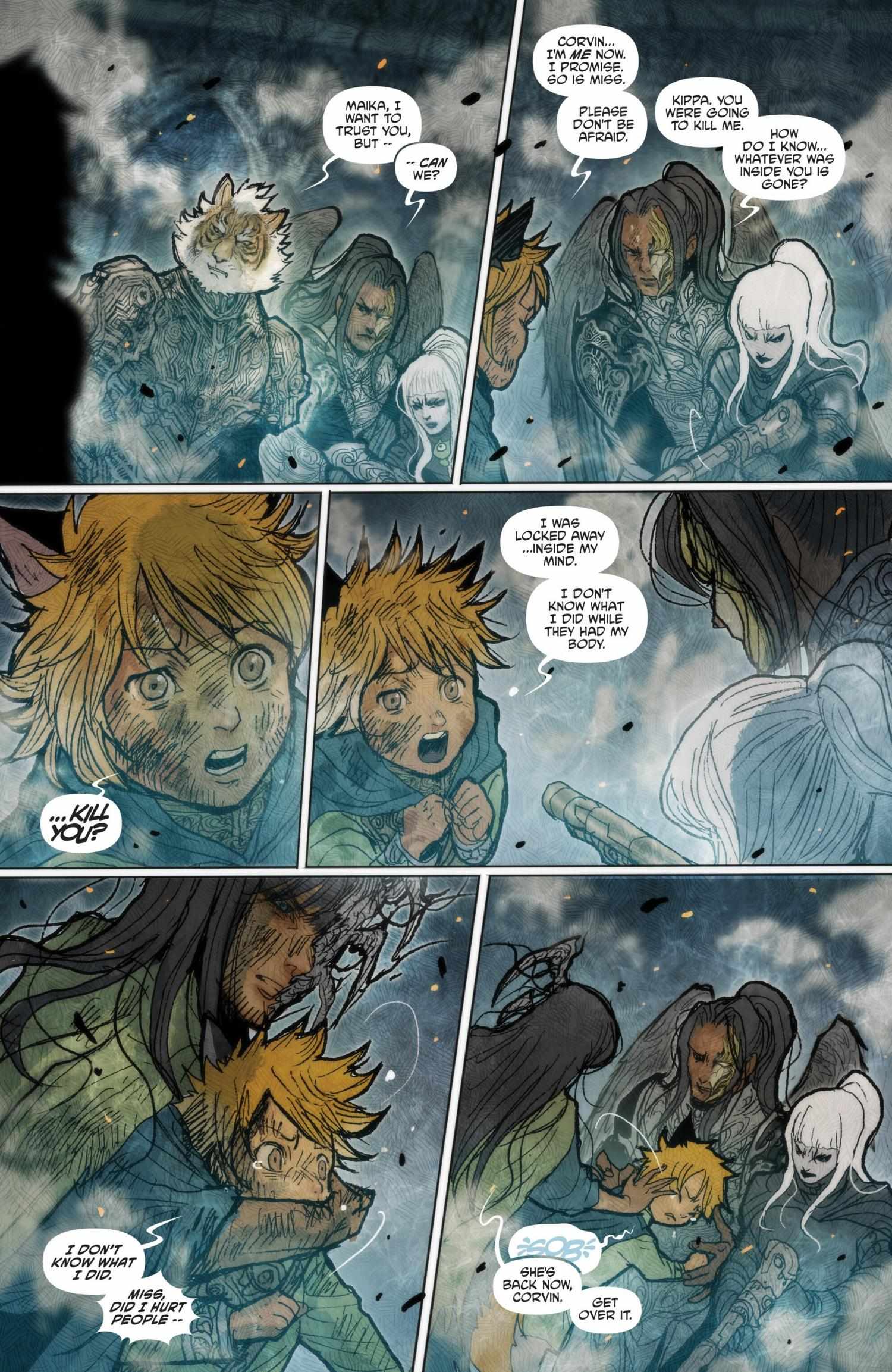 Monstress Chapter 61 page 18 - 