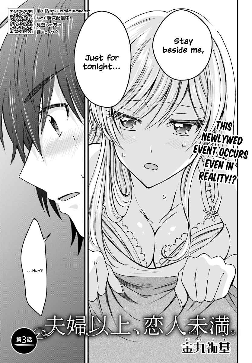 More than a married couple, but not lovers. Chapter 3 page 4 - 