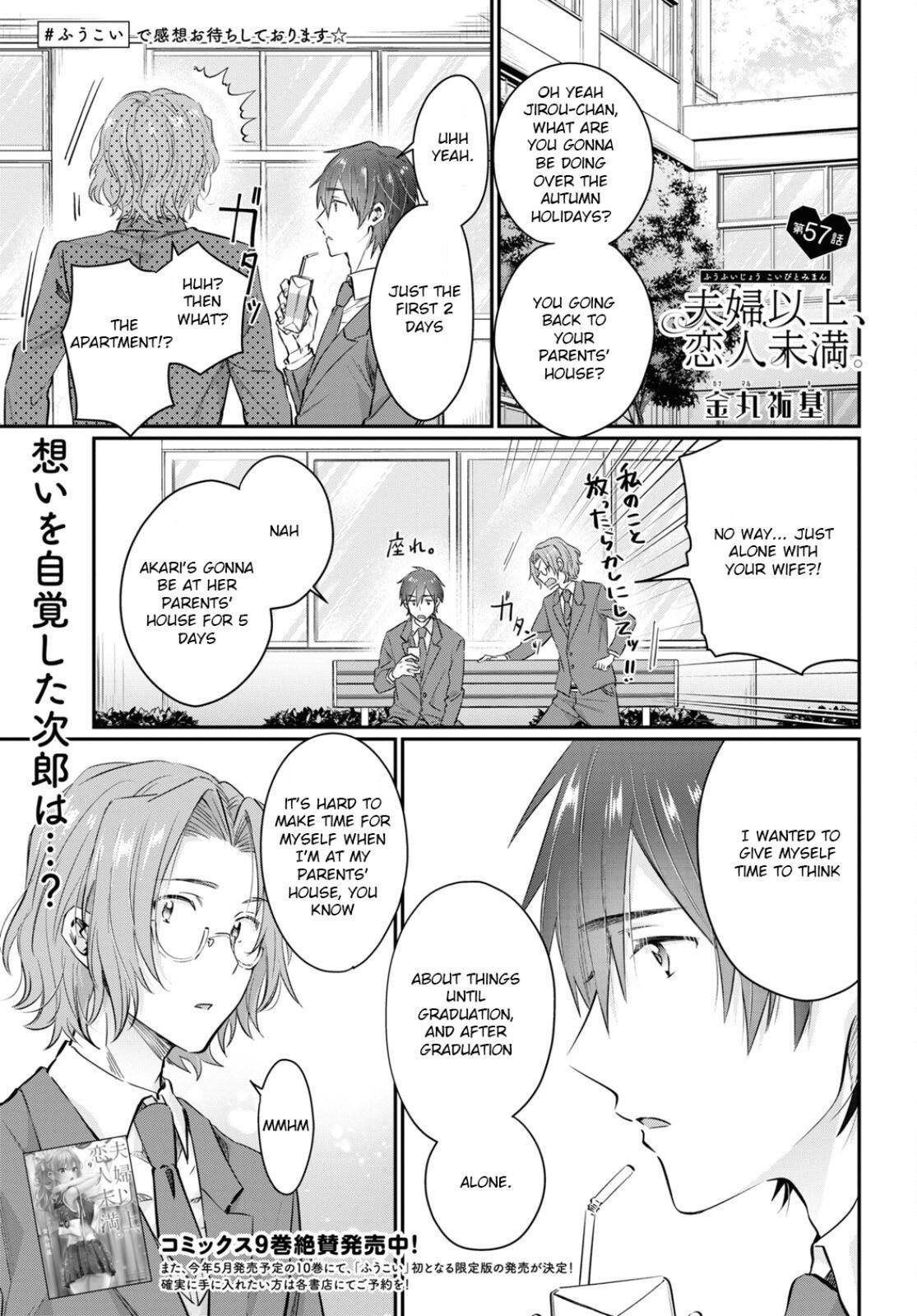More than a married couple, but not lovers. Chapter 57 page 1 - 