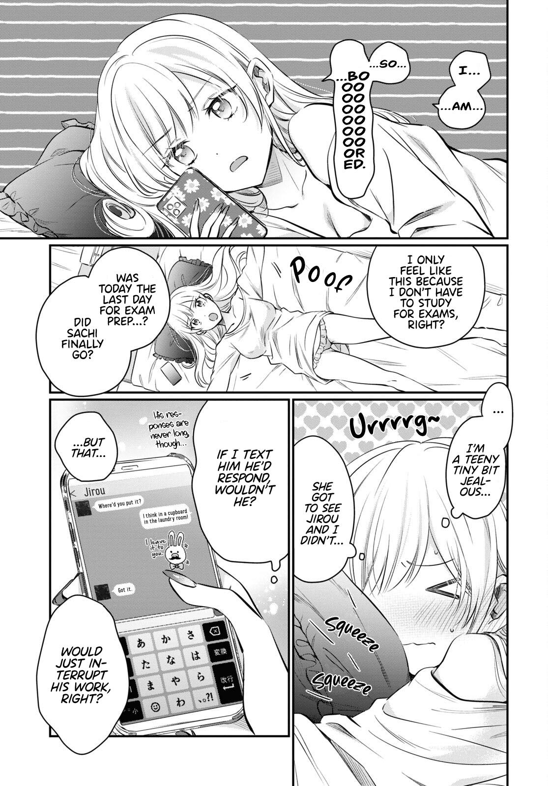 More than a married couple, but not lovers. Chapter 59 page 19 - 