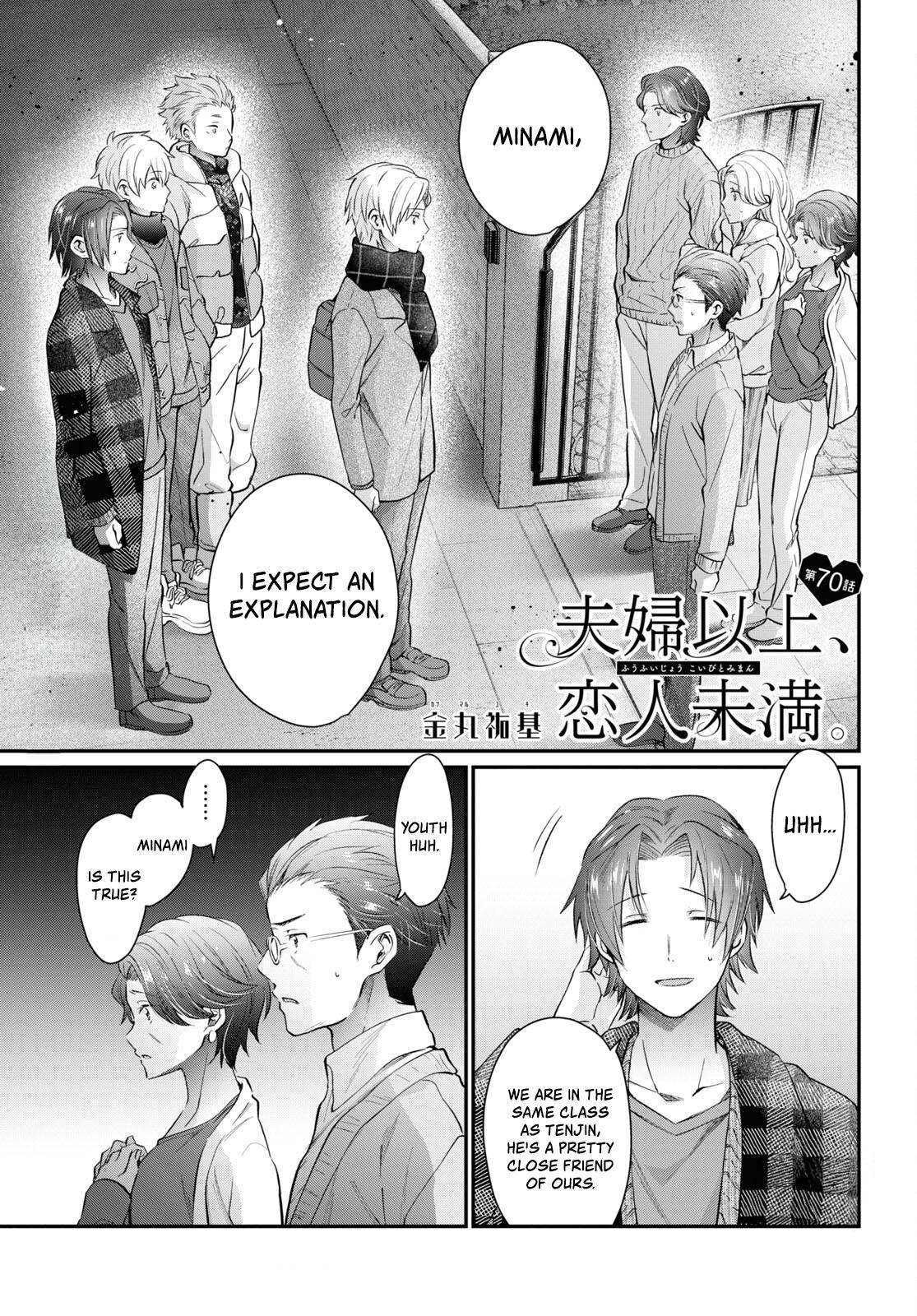 More than a married couple, but not lovers. Chapter 70 page 1 - 