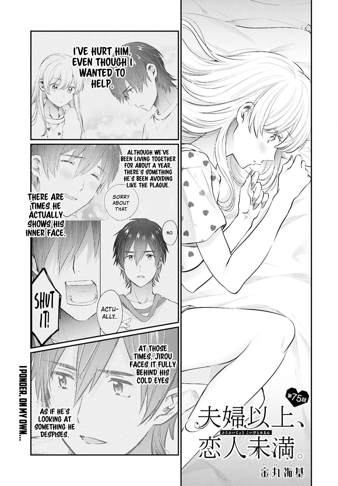 More than a married couple, but not lovers. Chapter 75 page 1 - 