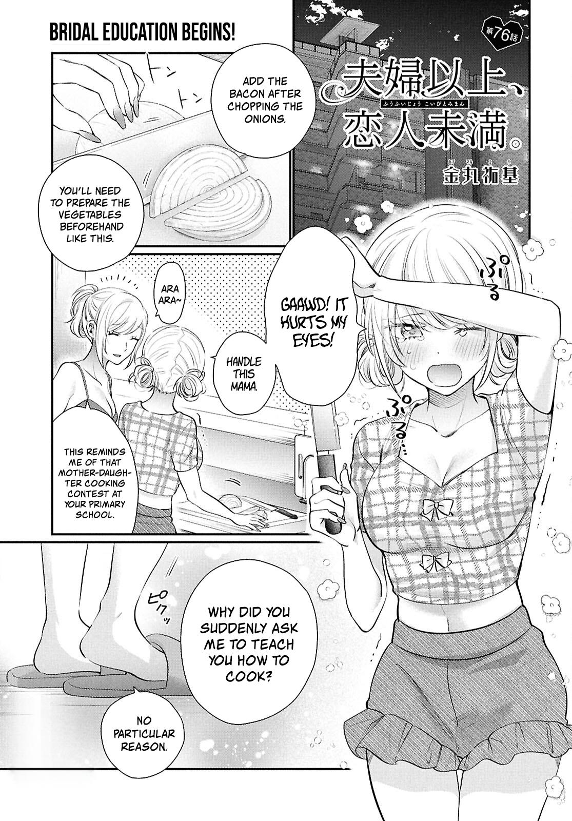 More than a married couple, but not lovers. Chapter 76 page 2 - 