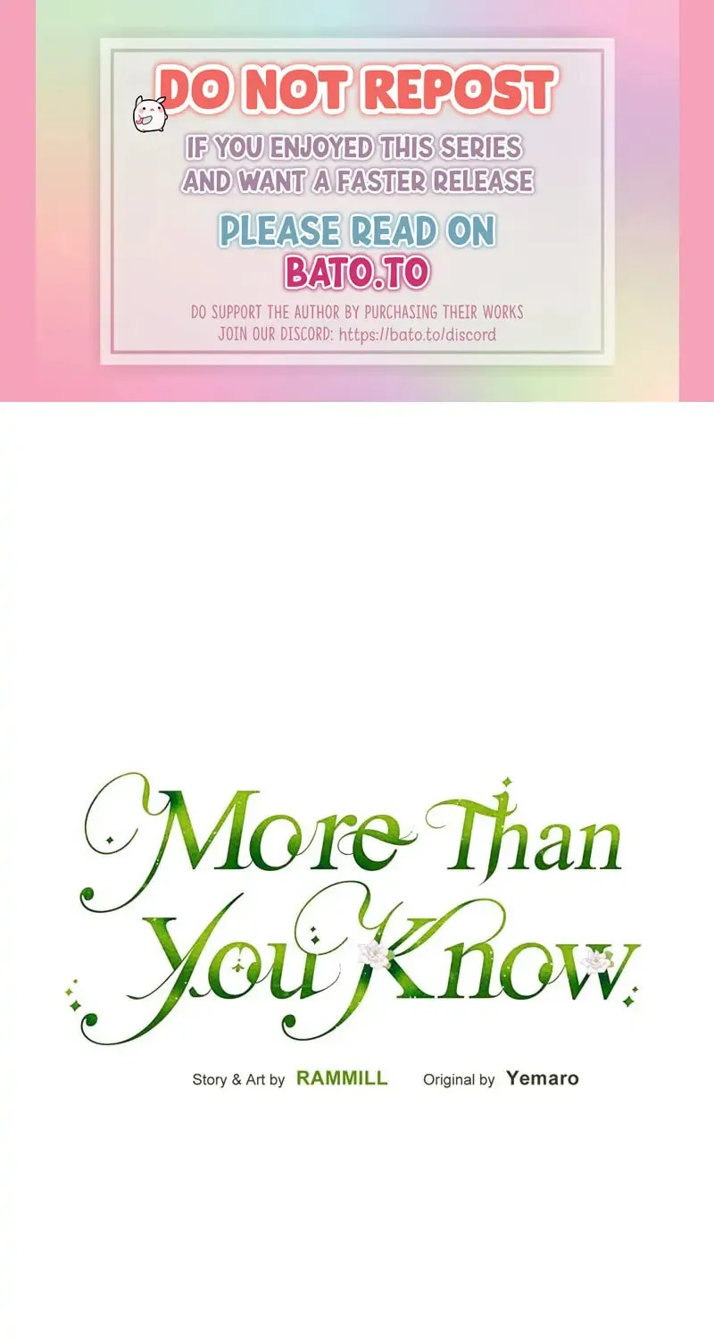 More Than You Know (RAMMILL) Chapter 21 page 1 - 