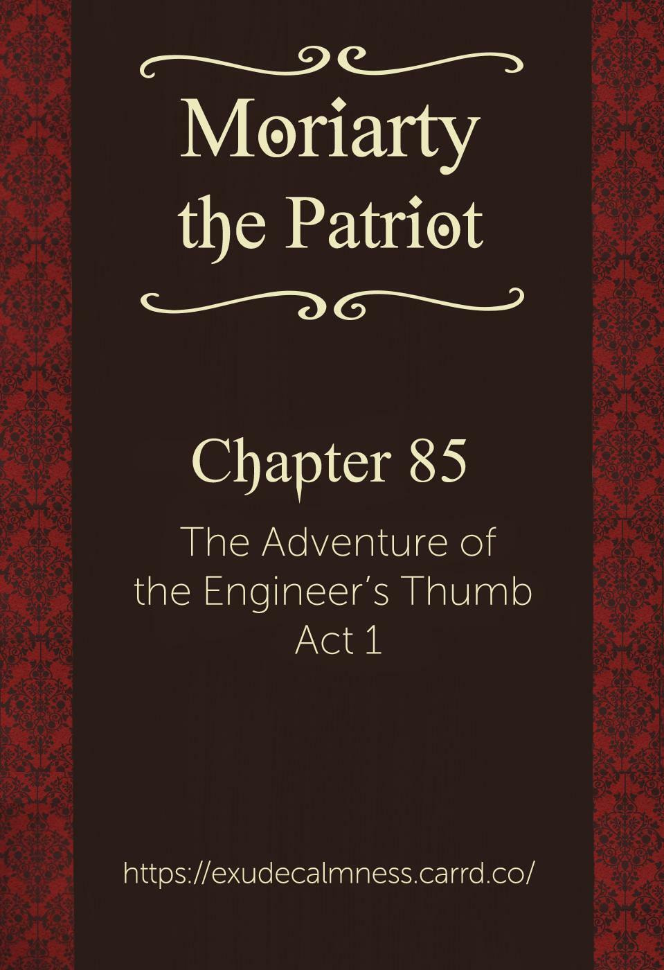 Moriarty the Patriot Chapter 85 page 1 - 