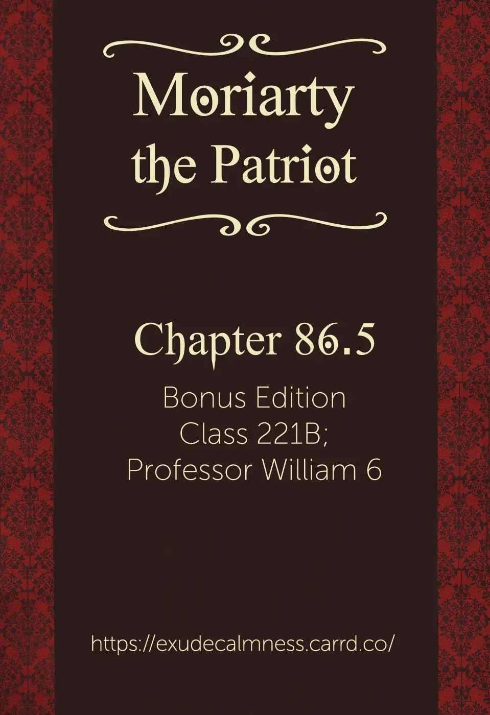Moriarty the Patriot Chapter 86.5 page 1 - 