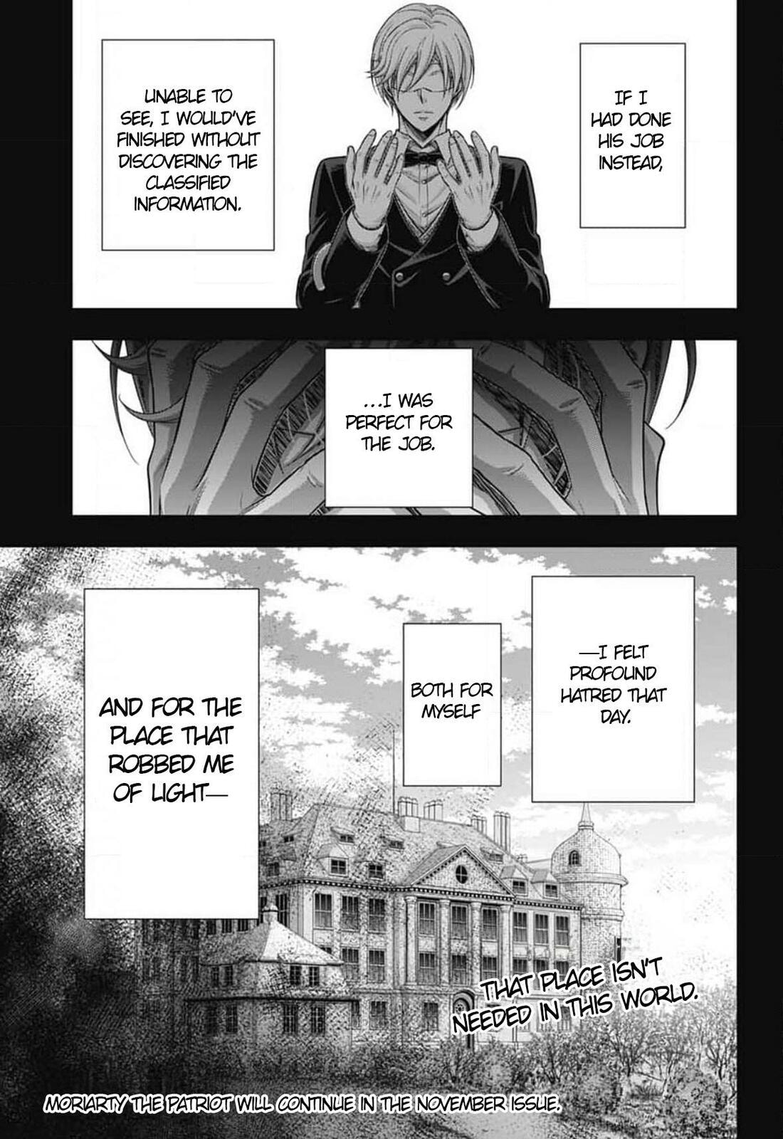 Moriarty the Patriot Chapter 86 page 36 - 