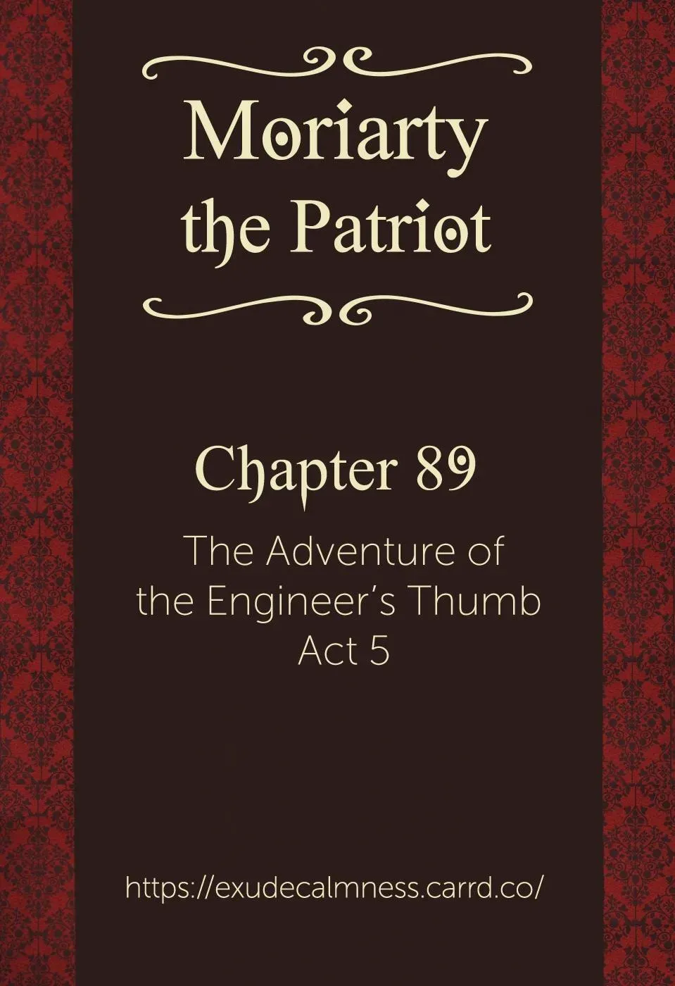 Moriarty the Patriot Chapter 89 page 1 - 