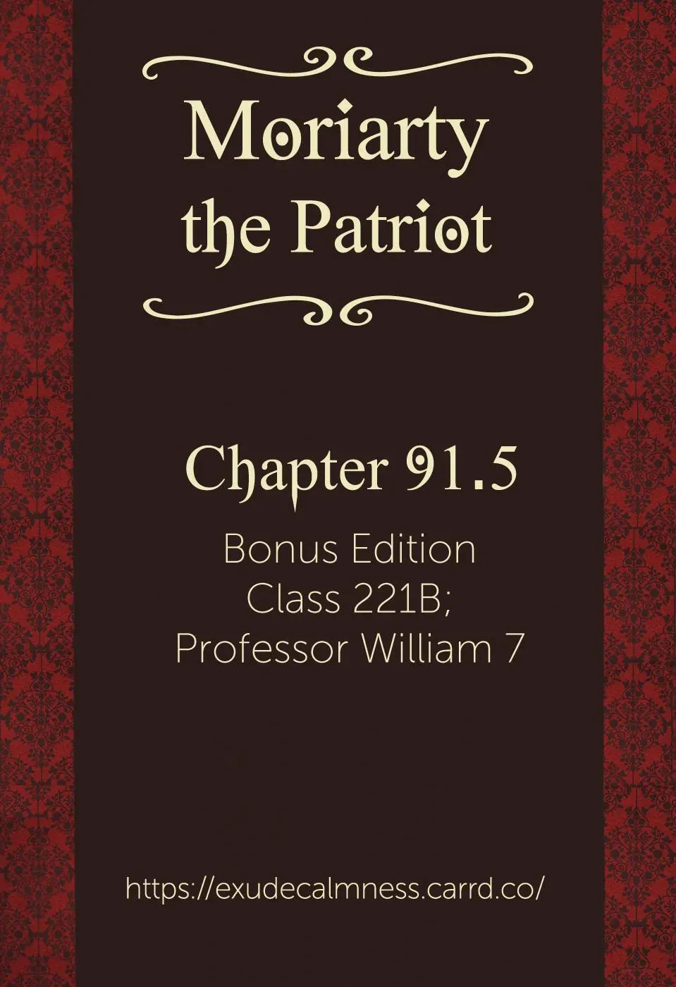 Moriarty the Patriot Chapter 91.5 page 1 - 