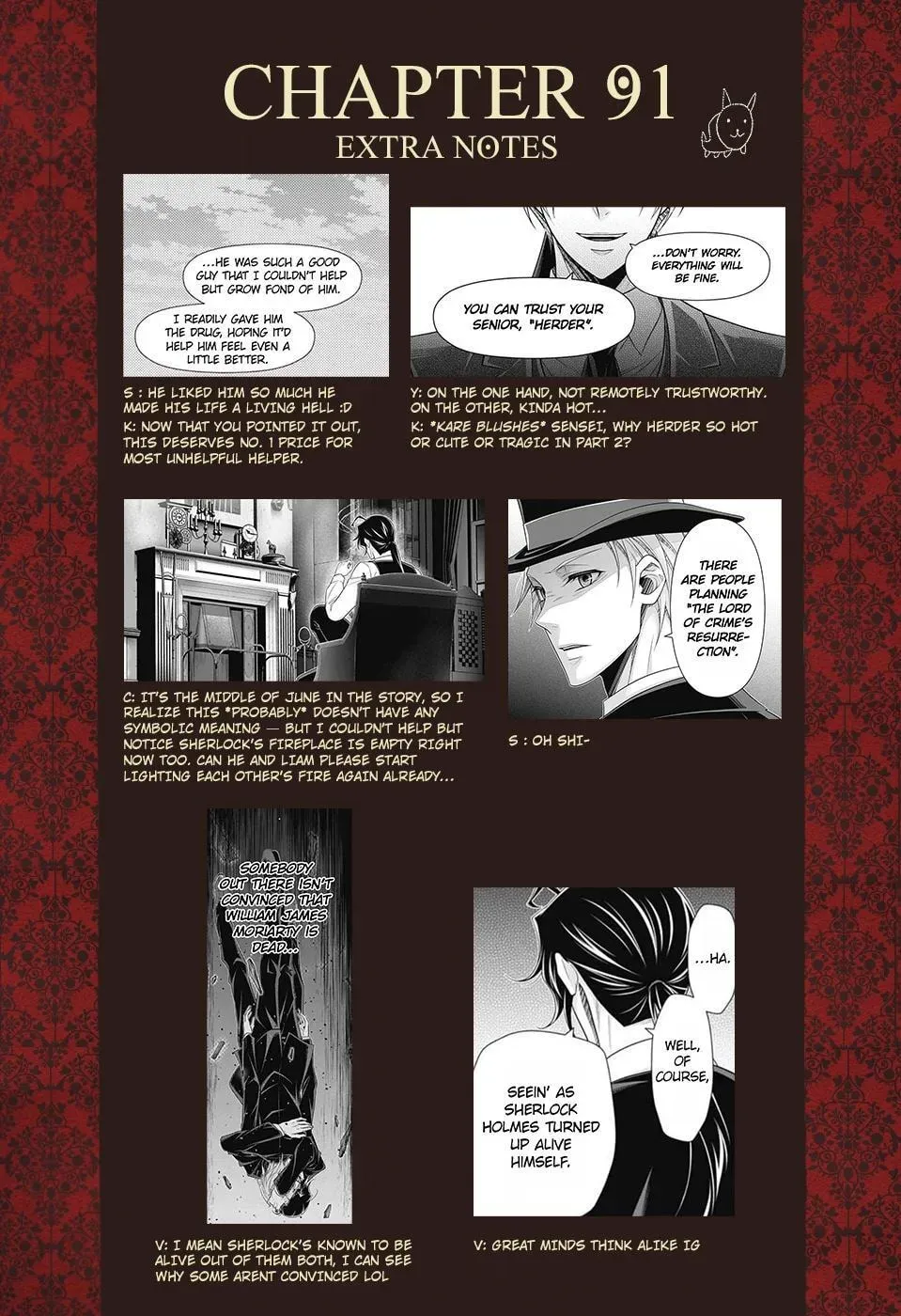Moriarty the Patriot Chapter 91 page 72 - 