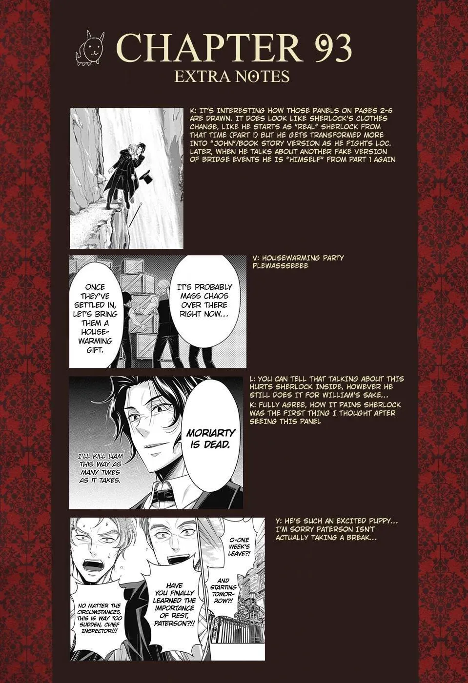 Moriarty the Patriot Chapter 93 page 72 - 