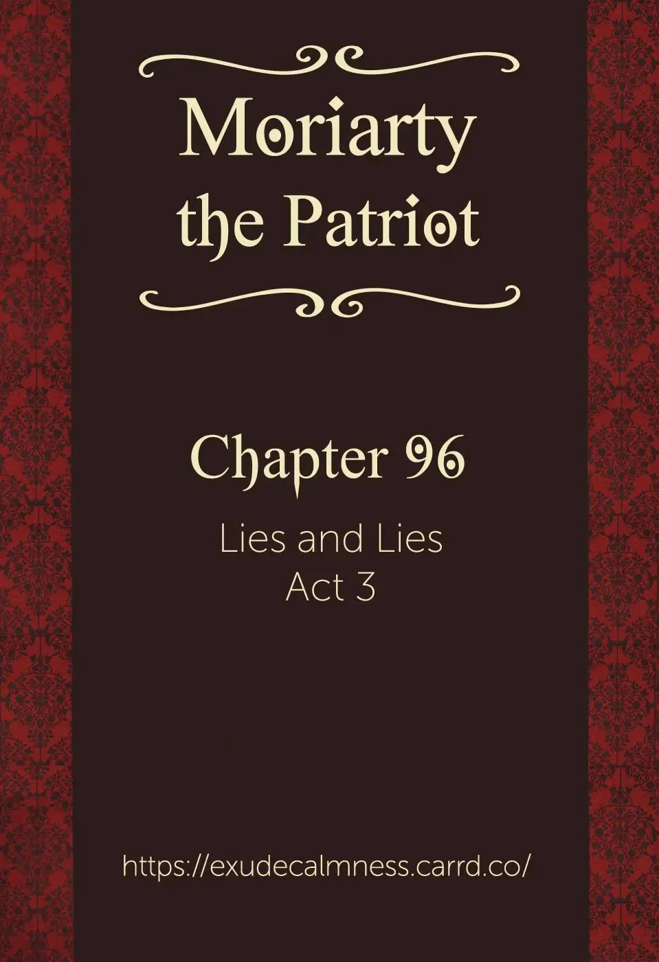 Moriarty the Patriot Chapter 96 page 1 - 