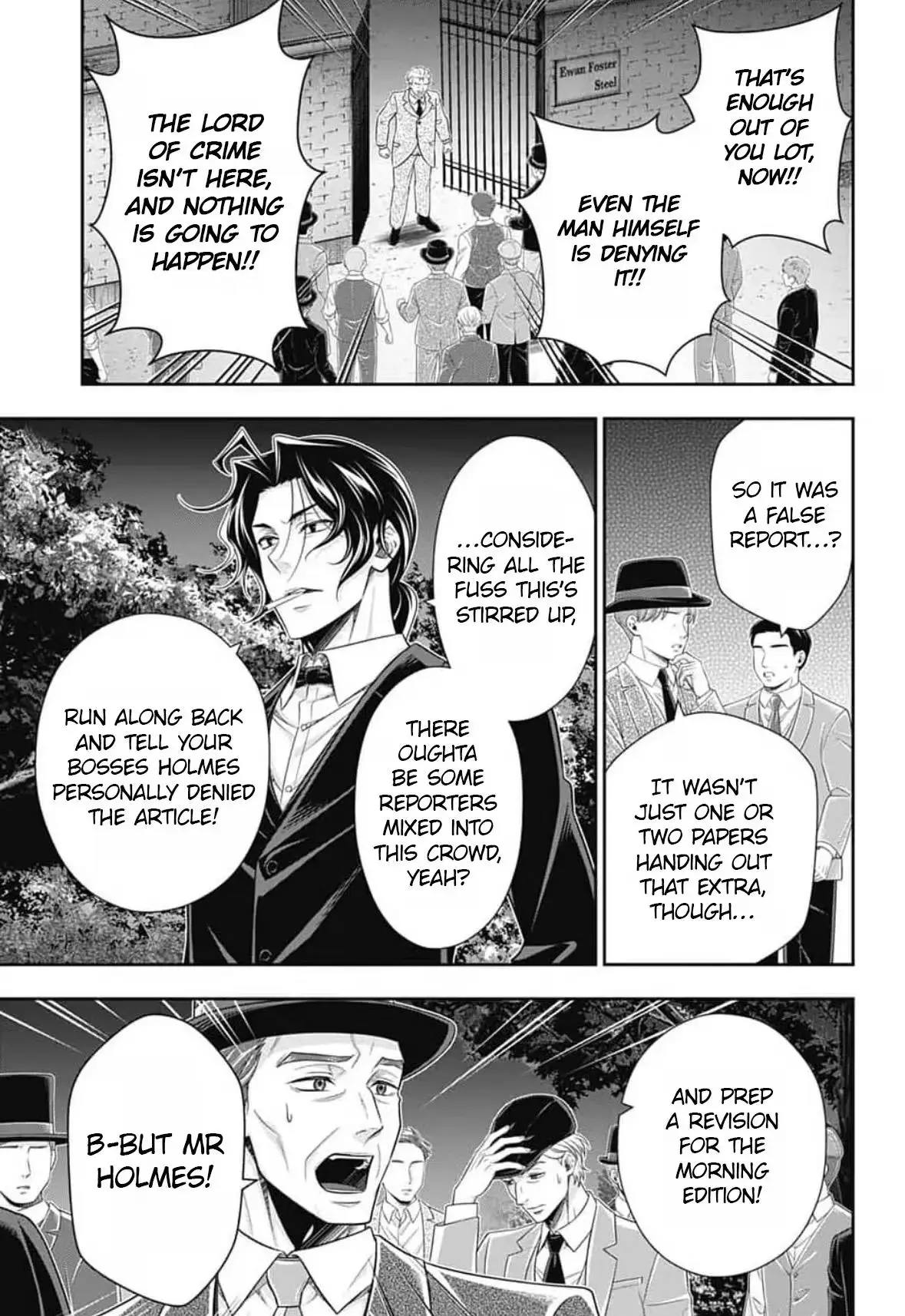 Moriarty the Patriot Chapter 96 page 12 - 