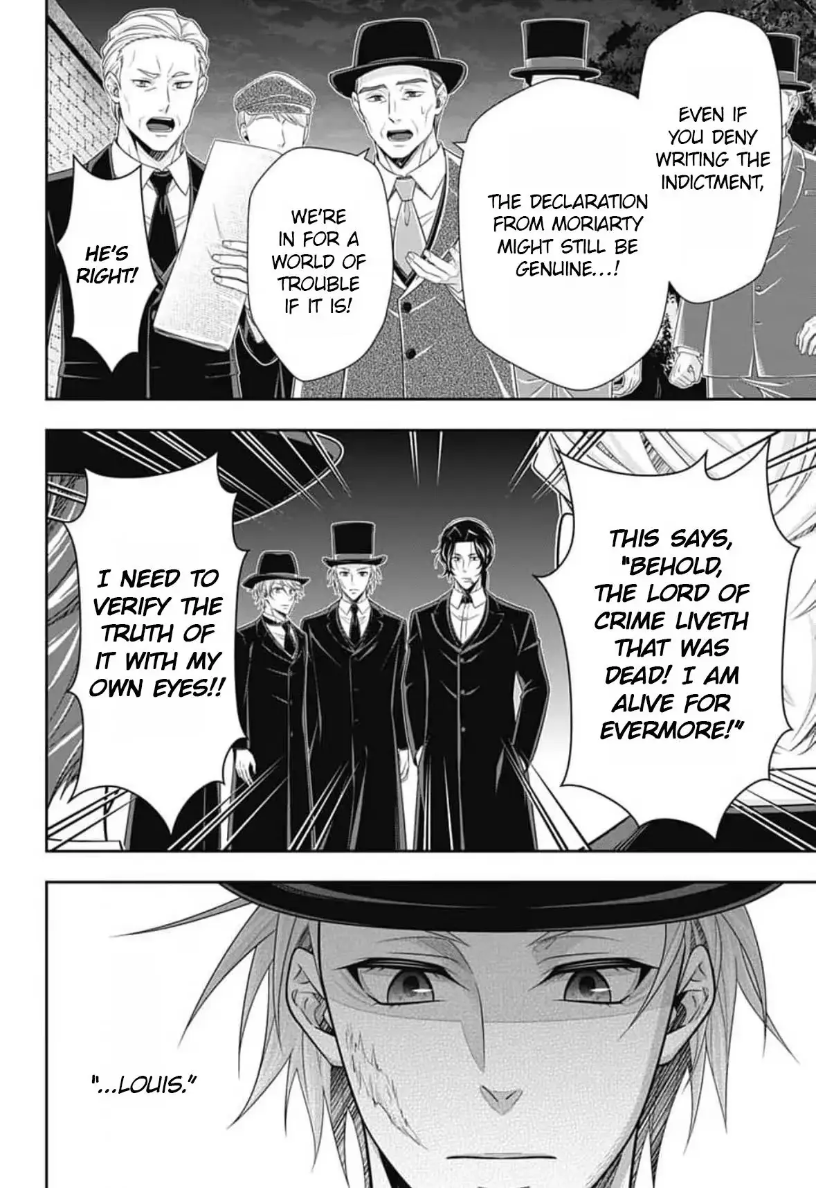 Moriarty the Patriot Chapter 96 page 13 - 