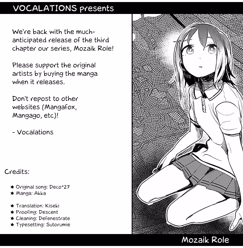 Mosaic Roll Chapter 3 page 1 - 