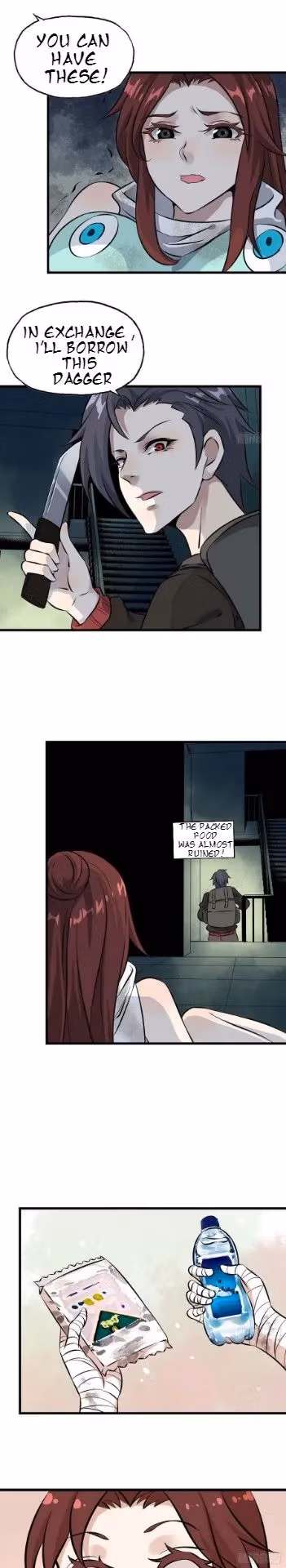 Moving Gold From A Post-Apocalyptic World Chapter 2 page 8 - 