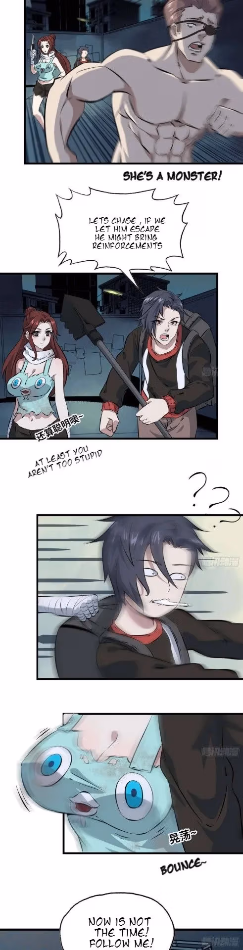 Moving Gold From A Post-Apocalyptic World Chapter 3 page 8 - 