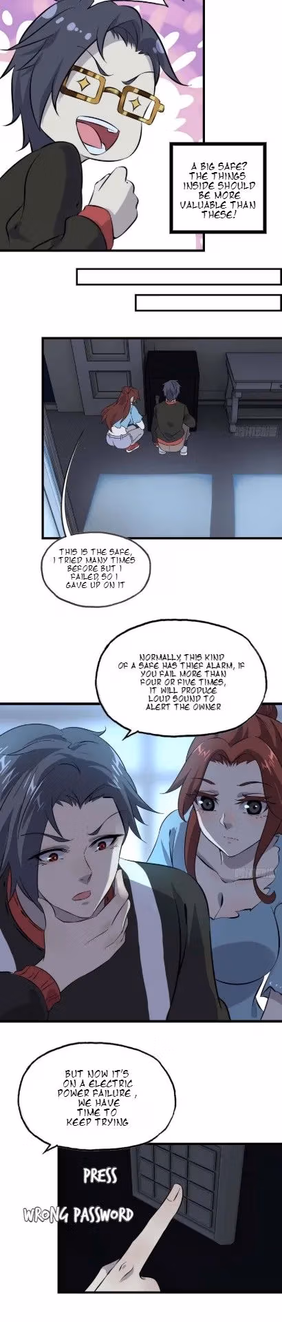 Moving Gold From A Post-Apocalyptic World Chapter 4 page 8 - 